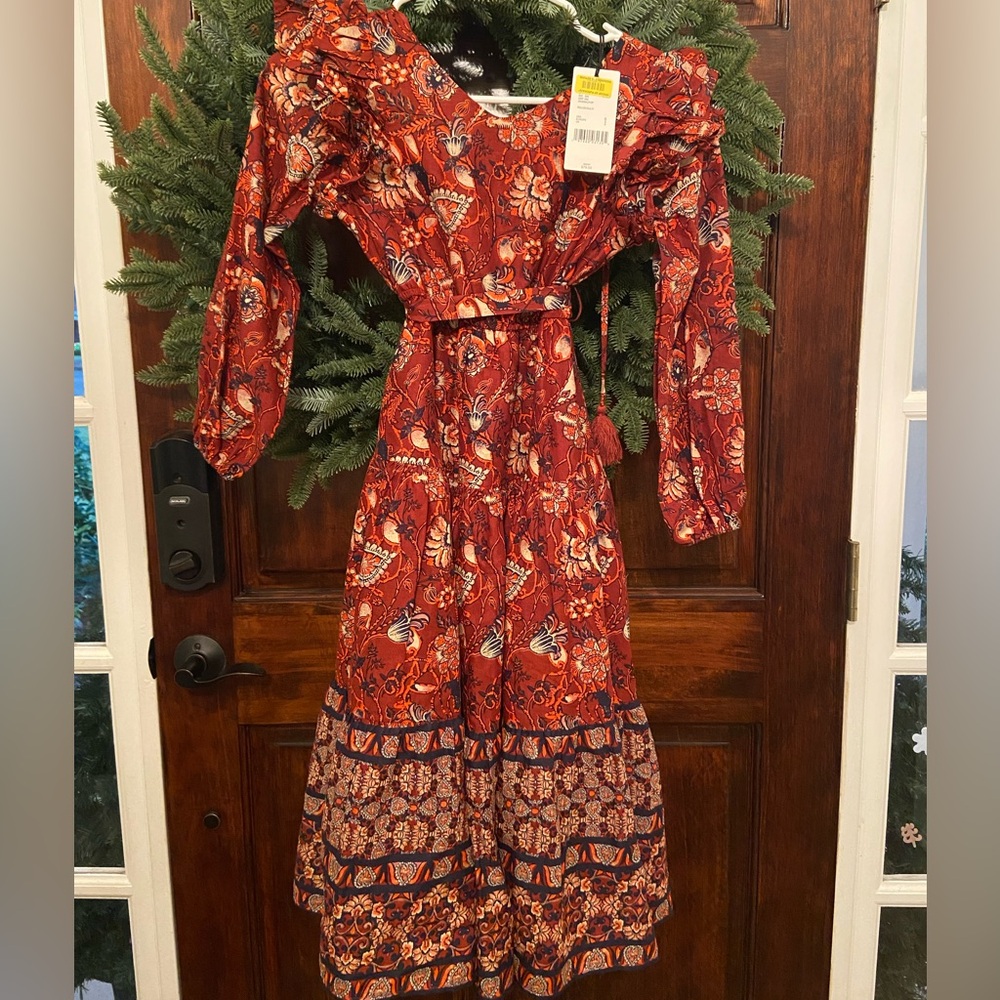 NWT, A Loves A girls for Dillard’s, tiered maxi dress, girl’s small.